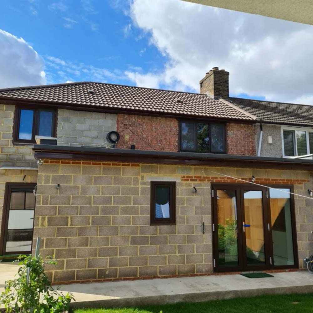 Front Porch, Rear and Double storey side Extensions on Bromhall Road, Dagenham, RM9 4PJ