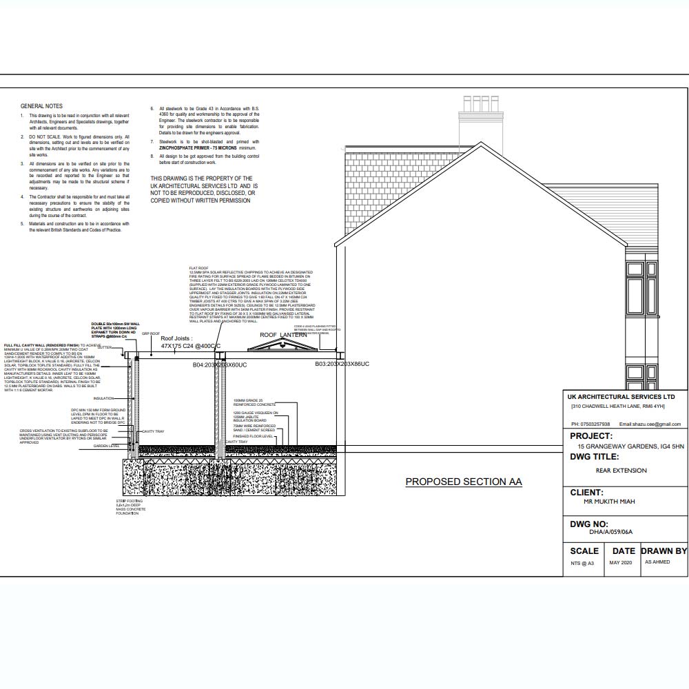 Rear Extension 15-Grangeway-Gardens-IG4-5HN